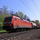 152 036-0 mit einem gem. Güterzug