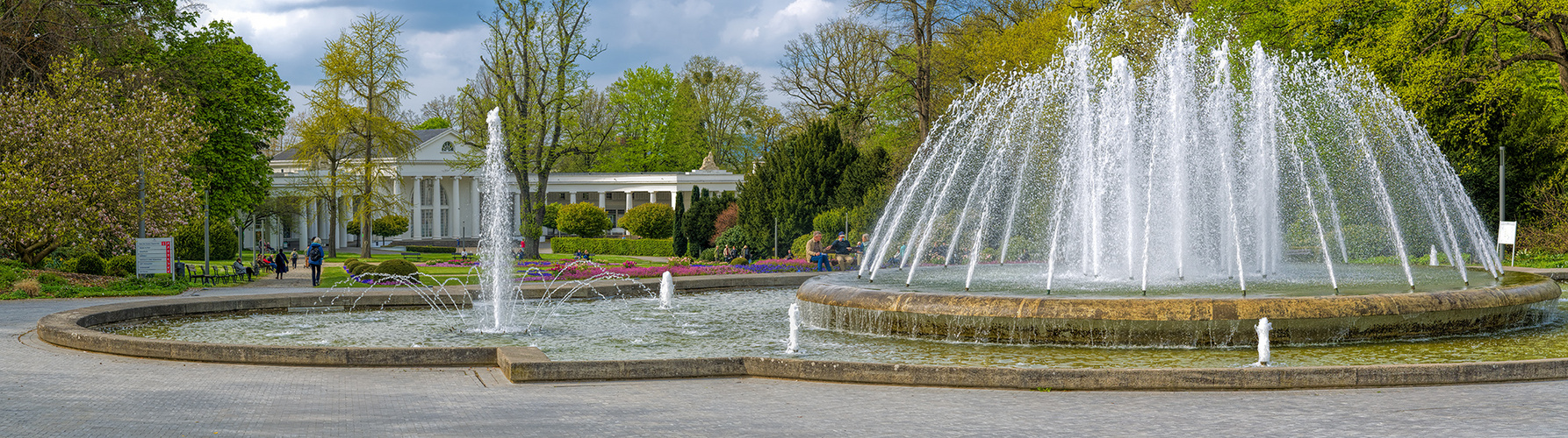 1523SC-25SC Bad Oeynhausen Panorama im Kurpark