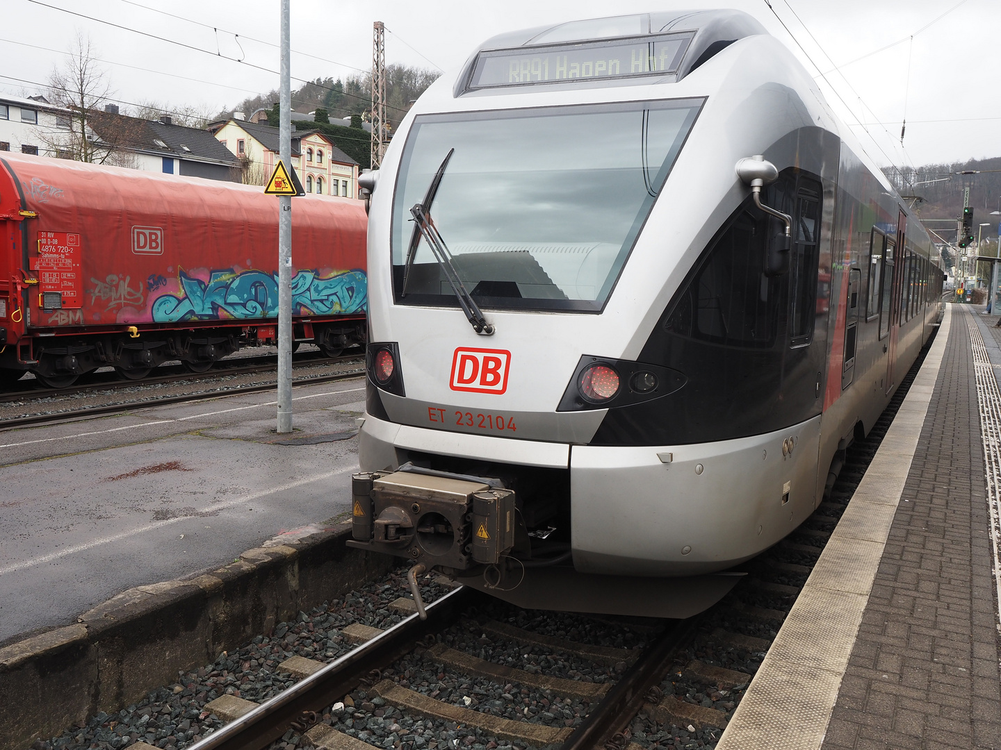 15.2.Ein Abellio mit neuen DB Aufkleber In Hohenlimburg