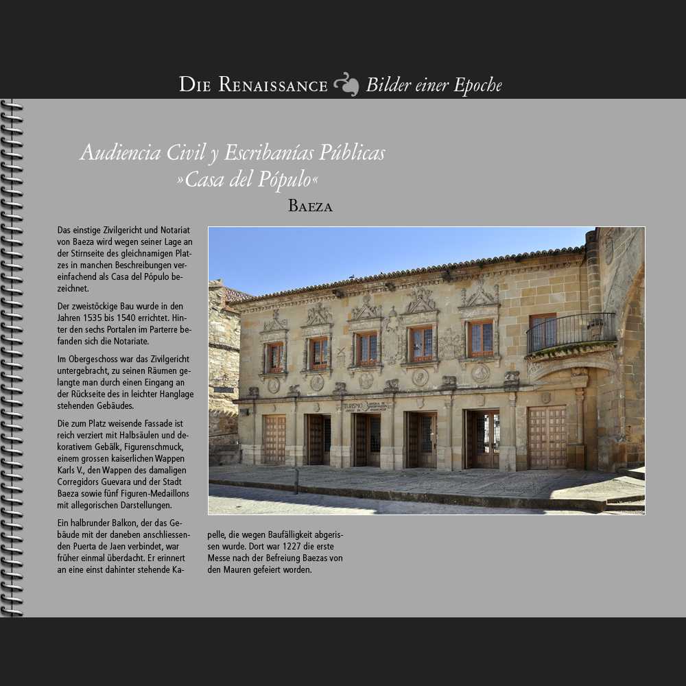 1535 • Baeza | Audiencia Civil y Escribanías Públicas