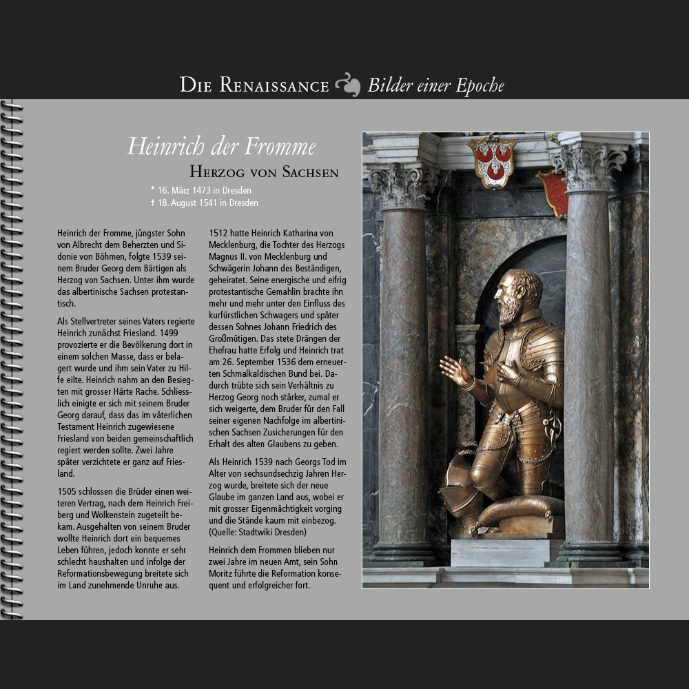 1539 • Heinrich der Fromme