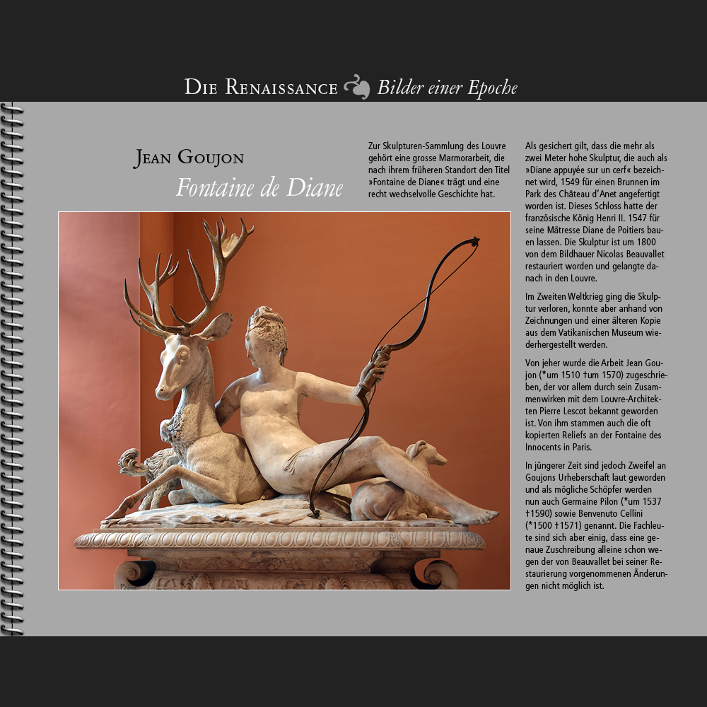 1549 • Jean Goujon | Fontaine de Diane