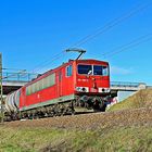 155 095-3 mit gem. Güterzug