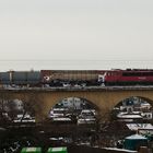 155 131 auf dem Viadukt