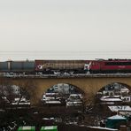 155 131 auf dem Viadukt