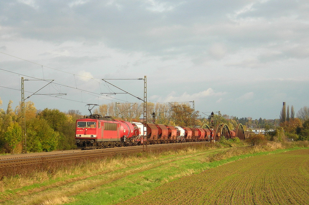 155 180 on the North-South-Railroad in Germany