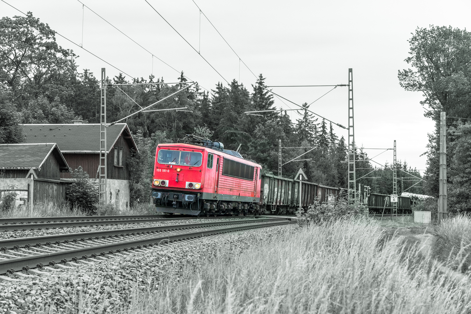  155 191 mit EZ 51719 Zwickau- Nürnberg.