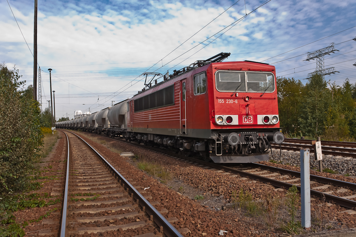 155 230-6 mit Zementleerzug