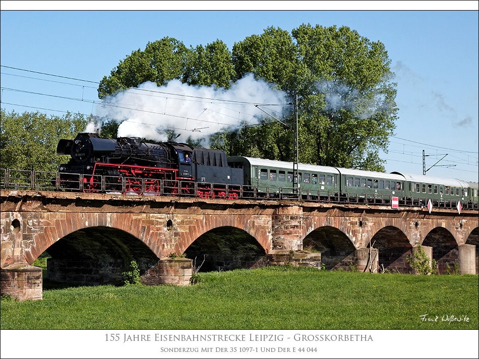 155 Jahre Eisenbahnstrecke Leipzig - Großkorbetha