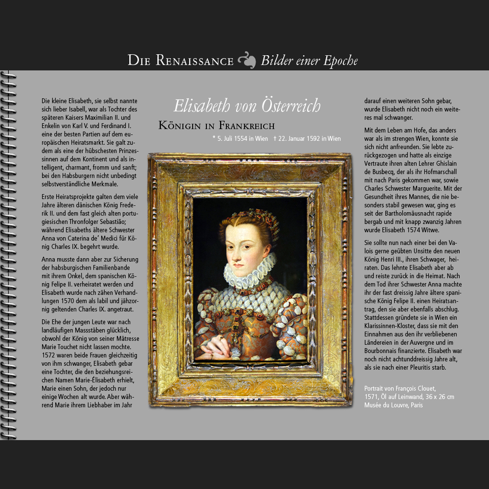 1554 • Elisabeth von Österreich | Königin in Frankreich