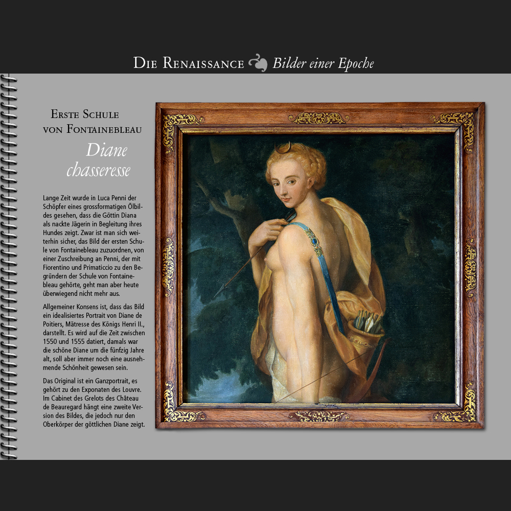 1555 • Diane chasseresse [Erste Schule von Fontainebleau]