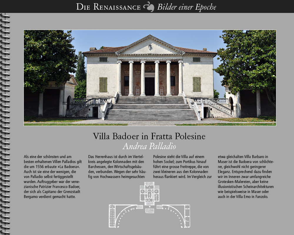 1556 • Fratta Polesine | Villa Badoer