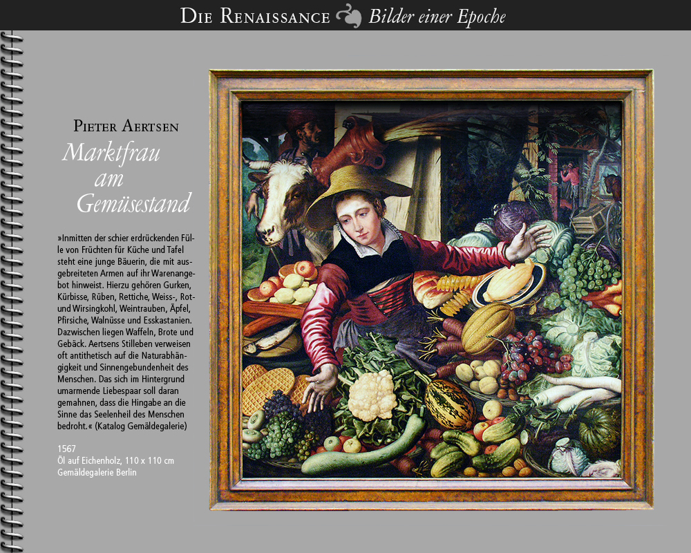1567 • Pieter Aertsen | Marktfrau am Gemüsestand