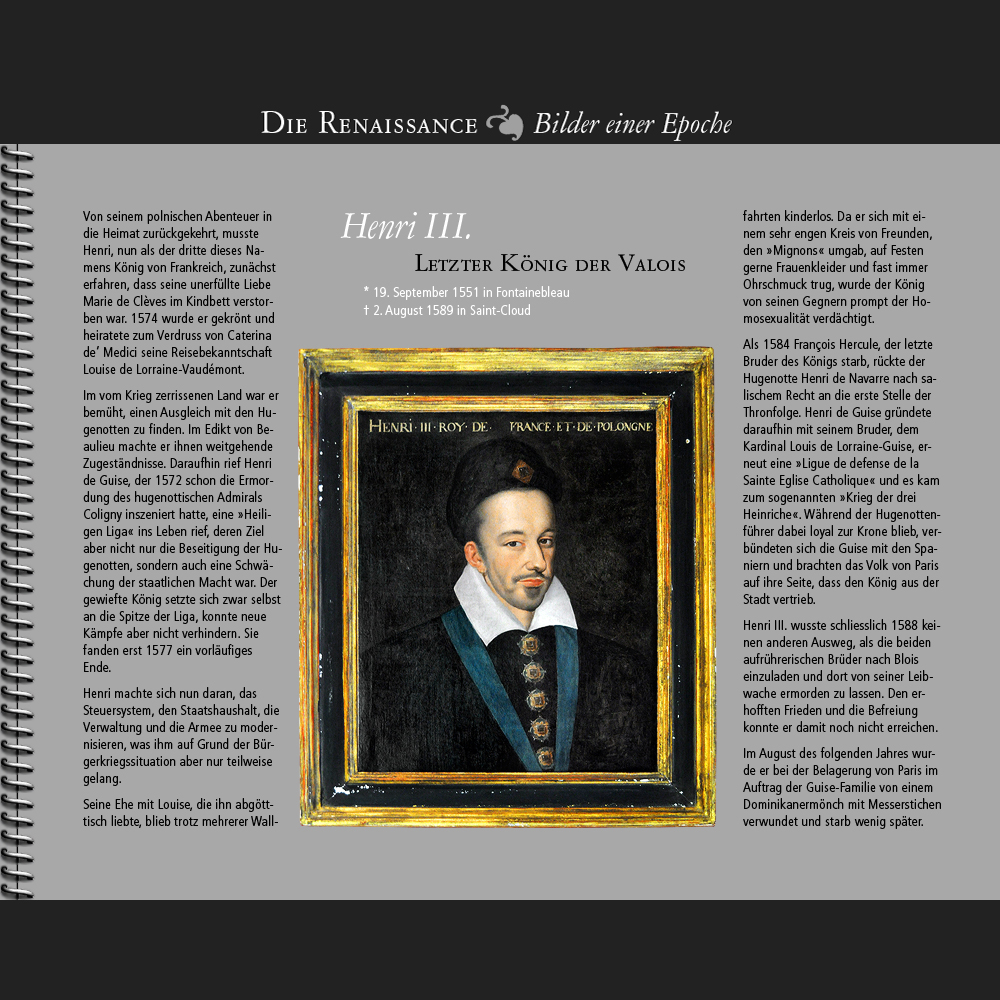 1574 • Henri III. | Der letzte Valois