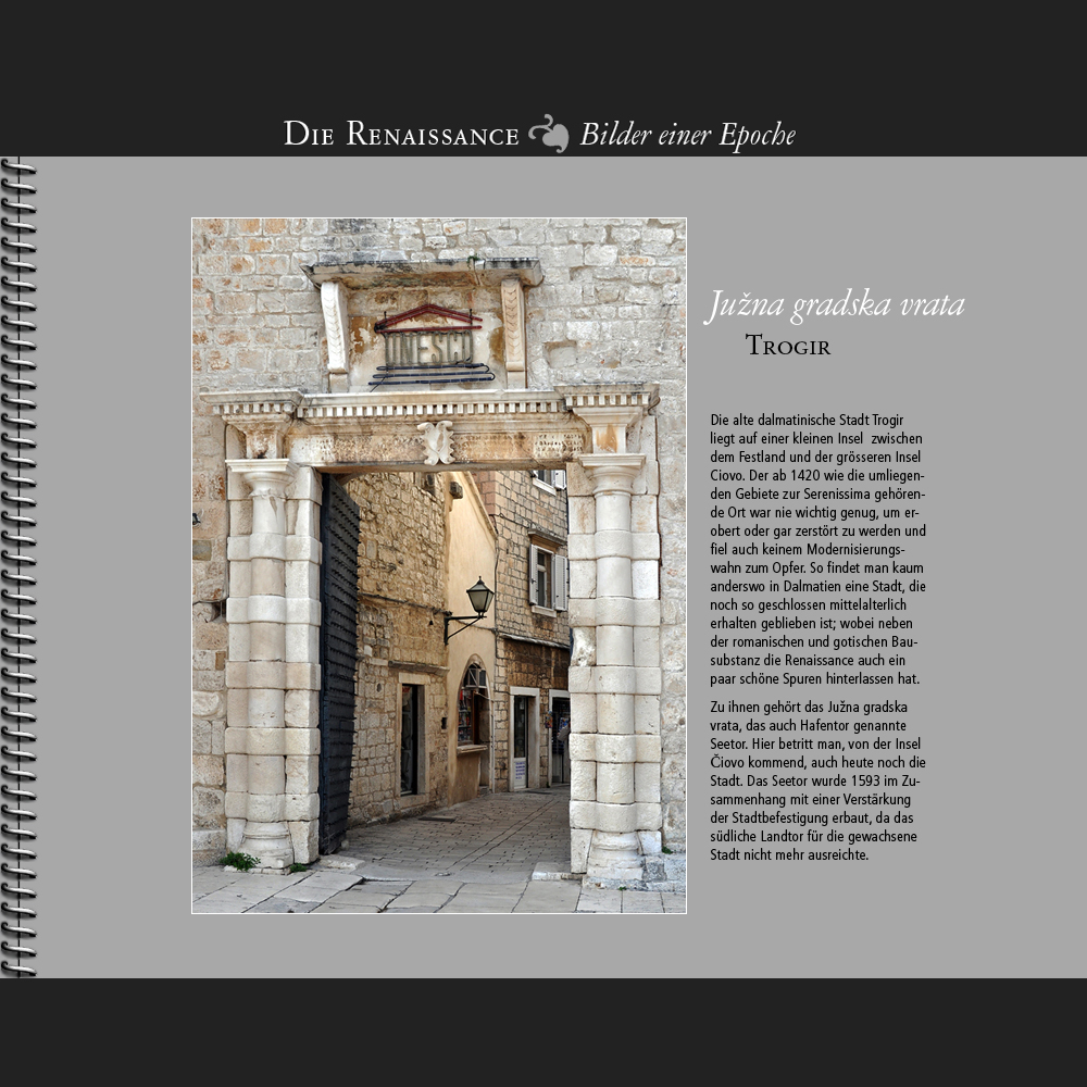 1593 • Trogir | Južna Vrata