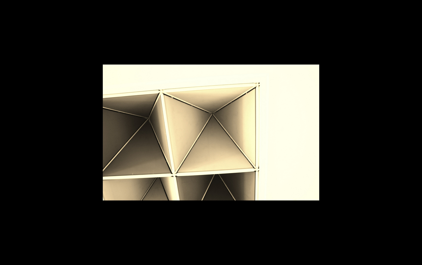 16 Dreiecke im Quadrat