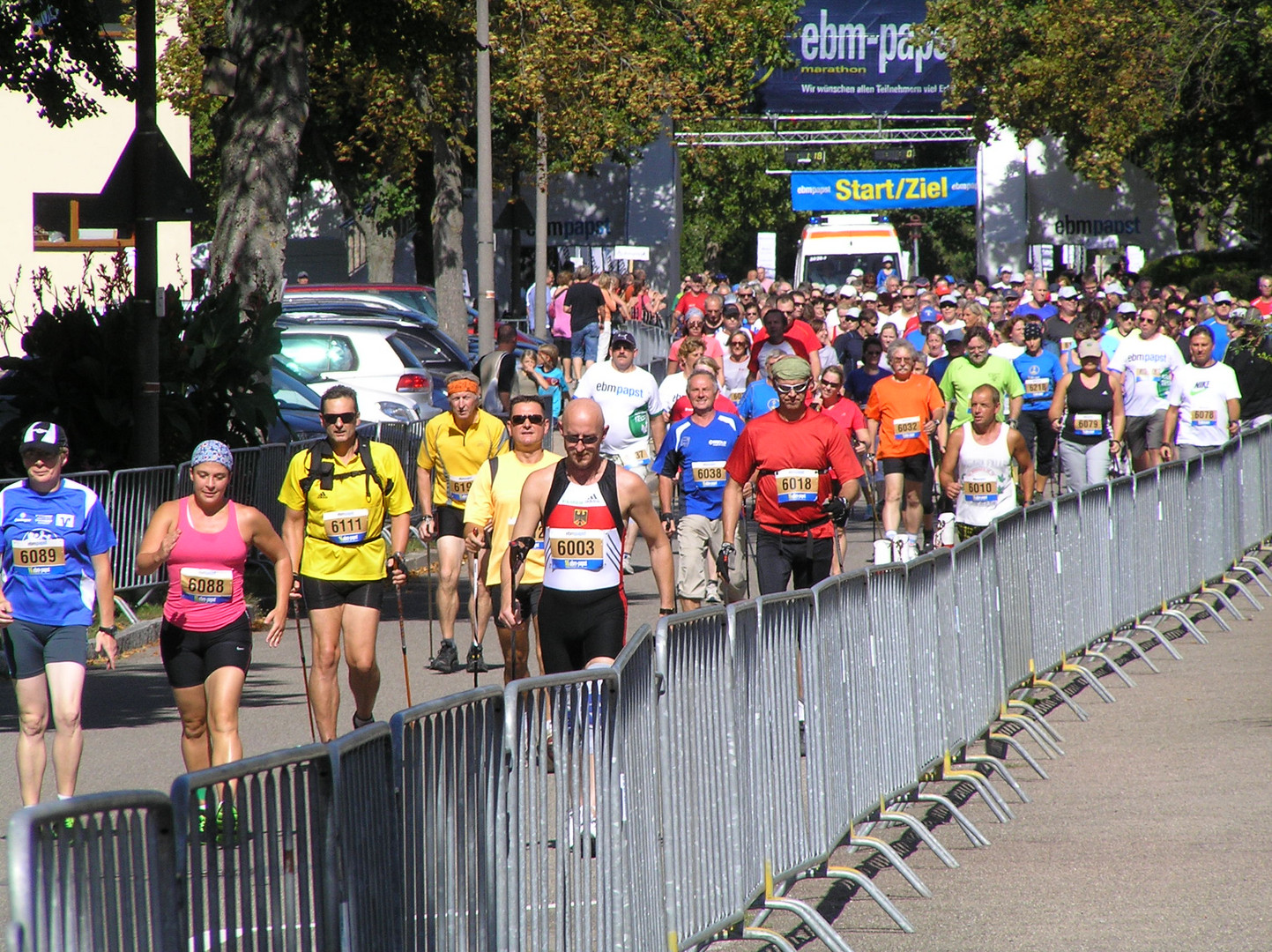 16. ebm-papst-marathon, Niedernhall. 11.09.2011 -Walking-2, Hohenlohe