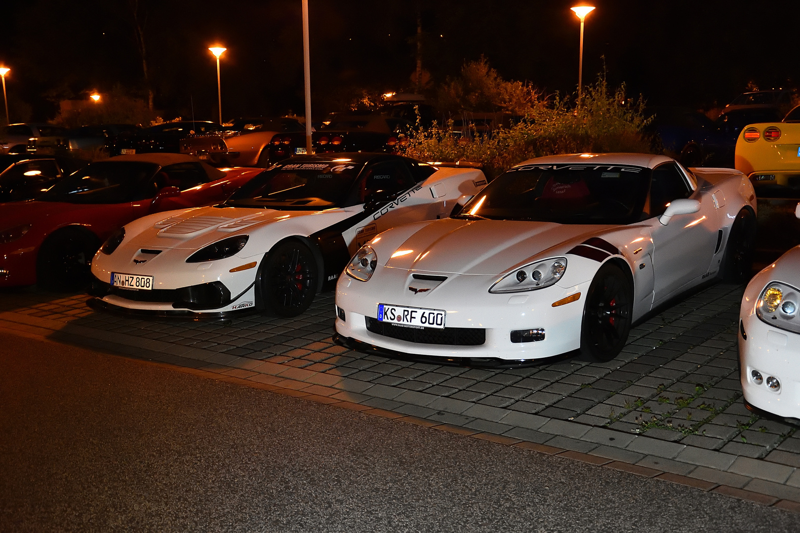 16. Forumstreffen der Corvette-Freunde in Heilbad Heiligenstadt - Nachtfoto 1 