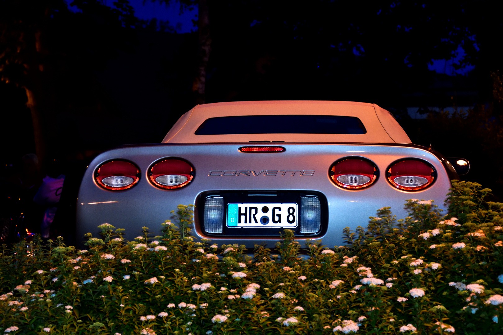 16. Forumstreffen der Corvette-Freunde in Heilbad Heiligenstadt - Nachtfoto 3