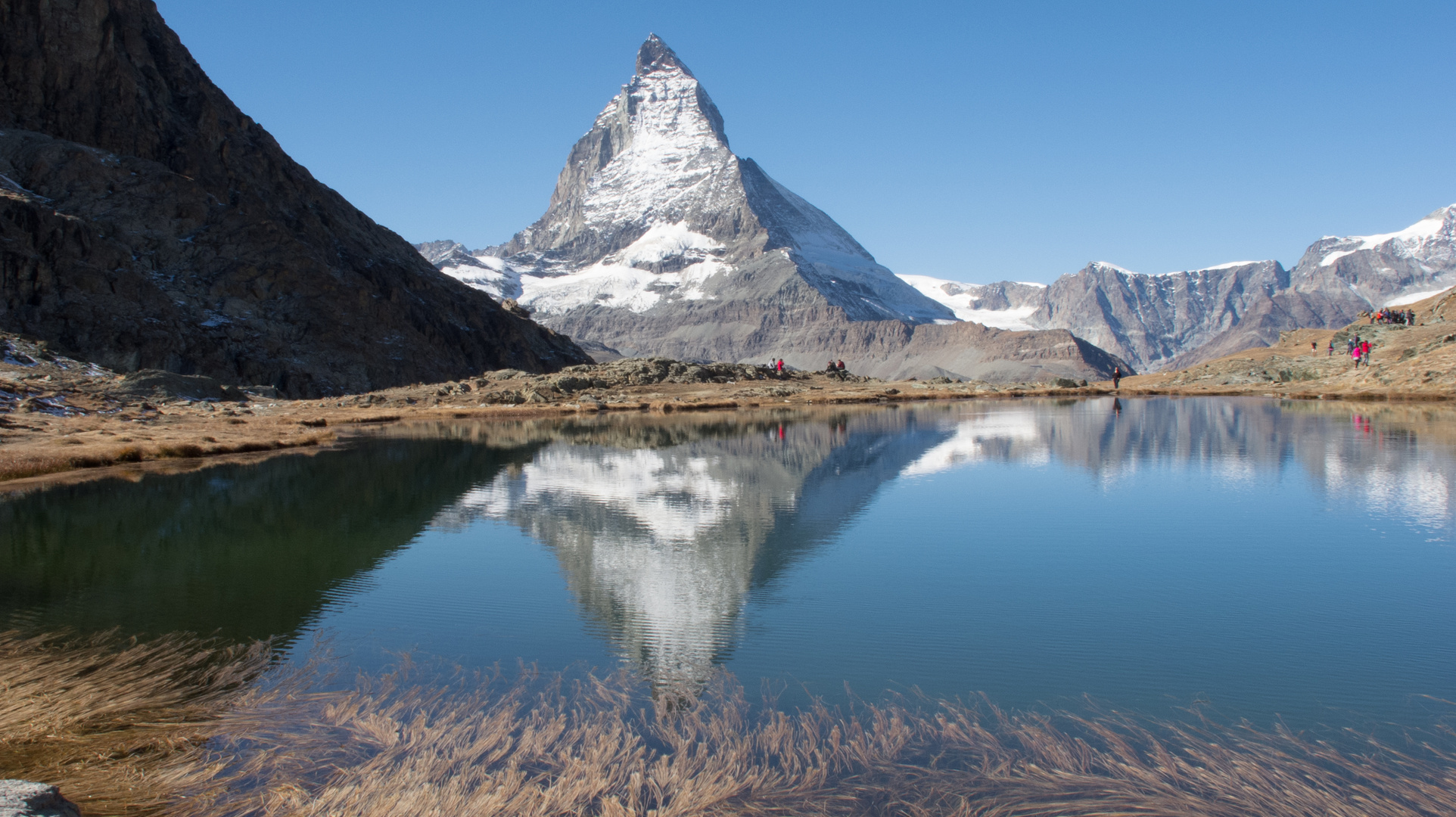 16. Oktober 2017 Ein Traumtag am Riffelsee, Zermatt, CH