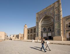 160 - Bukhara -  Abdulaziz-Khan Madrasah