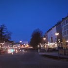 16.12.2019  Bayreuth :Weihnachtsbeleuchtung Richtung Bahnhof und Festspielhaus