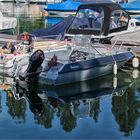 163 / 2019 - Spiegeln im Hafen