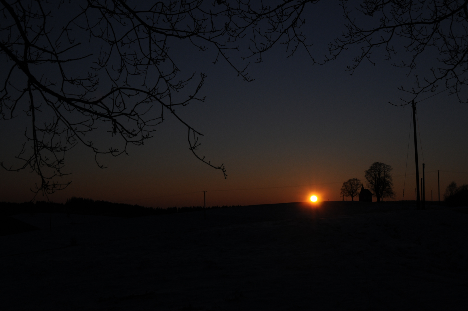 16:38 Uhr Sonnenuntergang 3