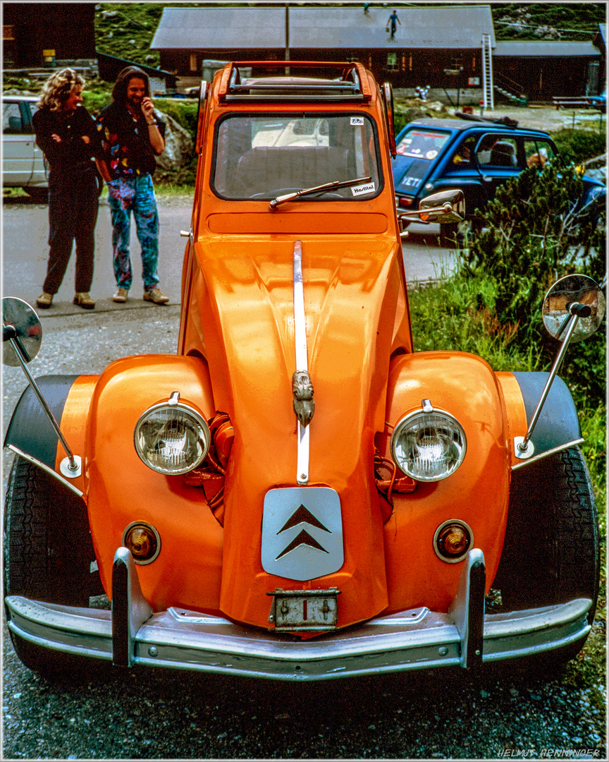 1650 2CV-Treffen Susten Schweiz 1991 