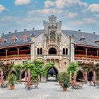 1669TZ+1671TZ  Schloss Marienburg Panorama