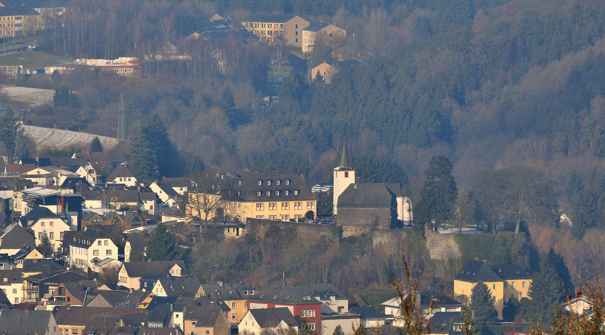 16912 Blick vom Dronketurm auf Daun