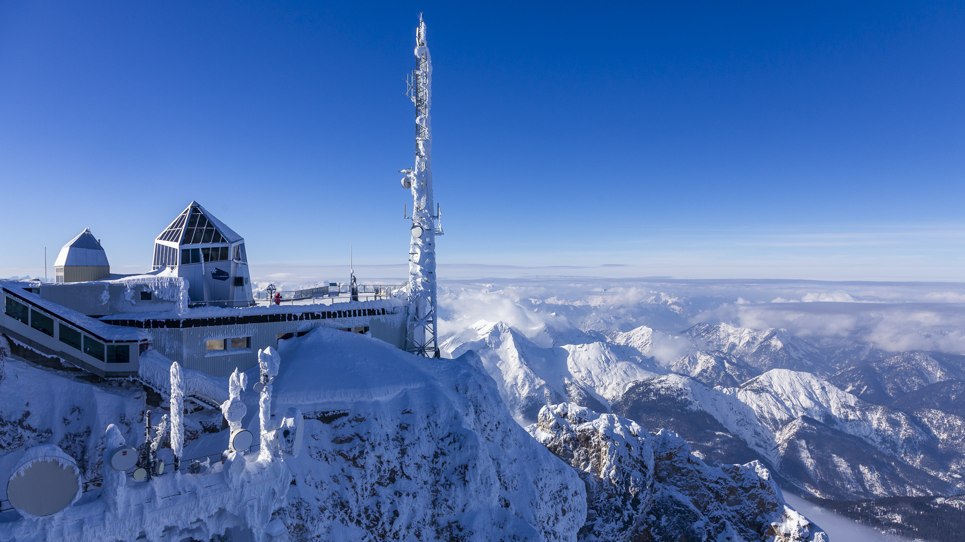 - 16°C aber eine sehr schöne Sicht