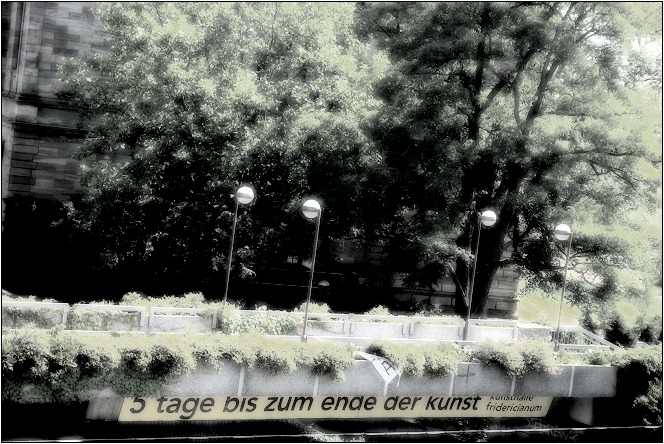 17. "5 tage bis zum ende der kunst"