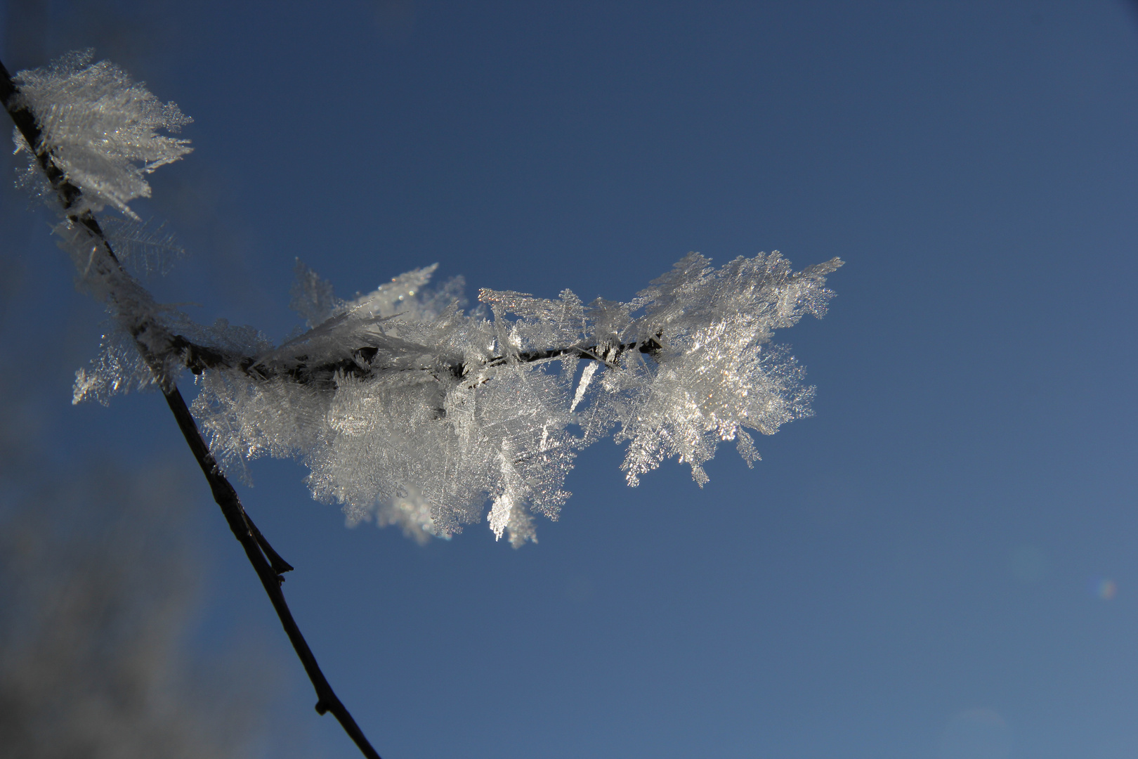 -17° am Morgen.......die Eiskönigin war da......