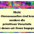 17. Mai - gegen Homophobie