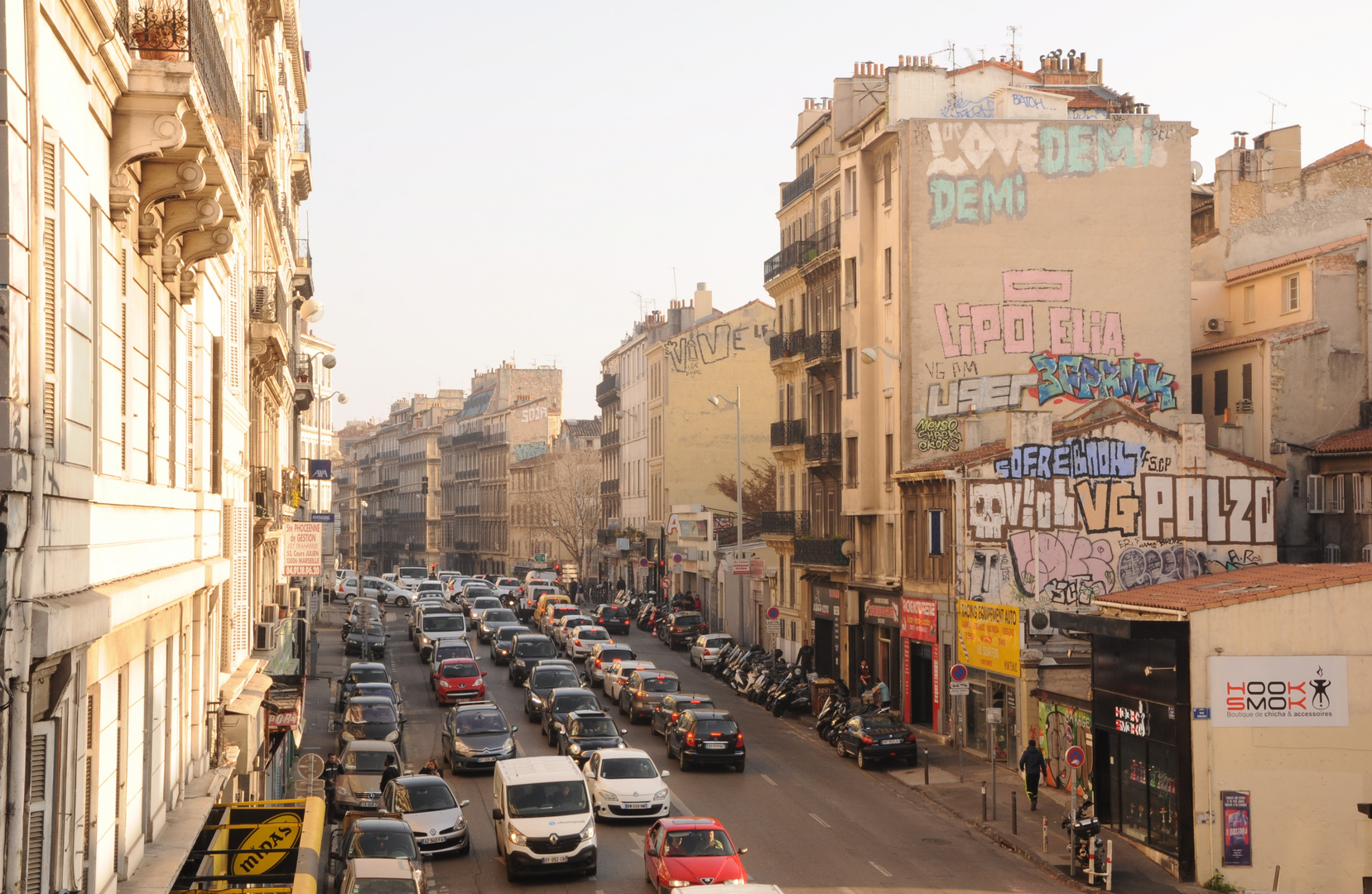 170317 - Abendverkehr, Marseille