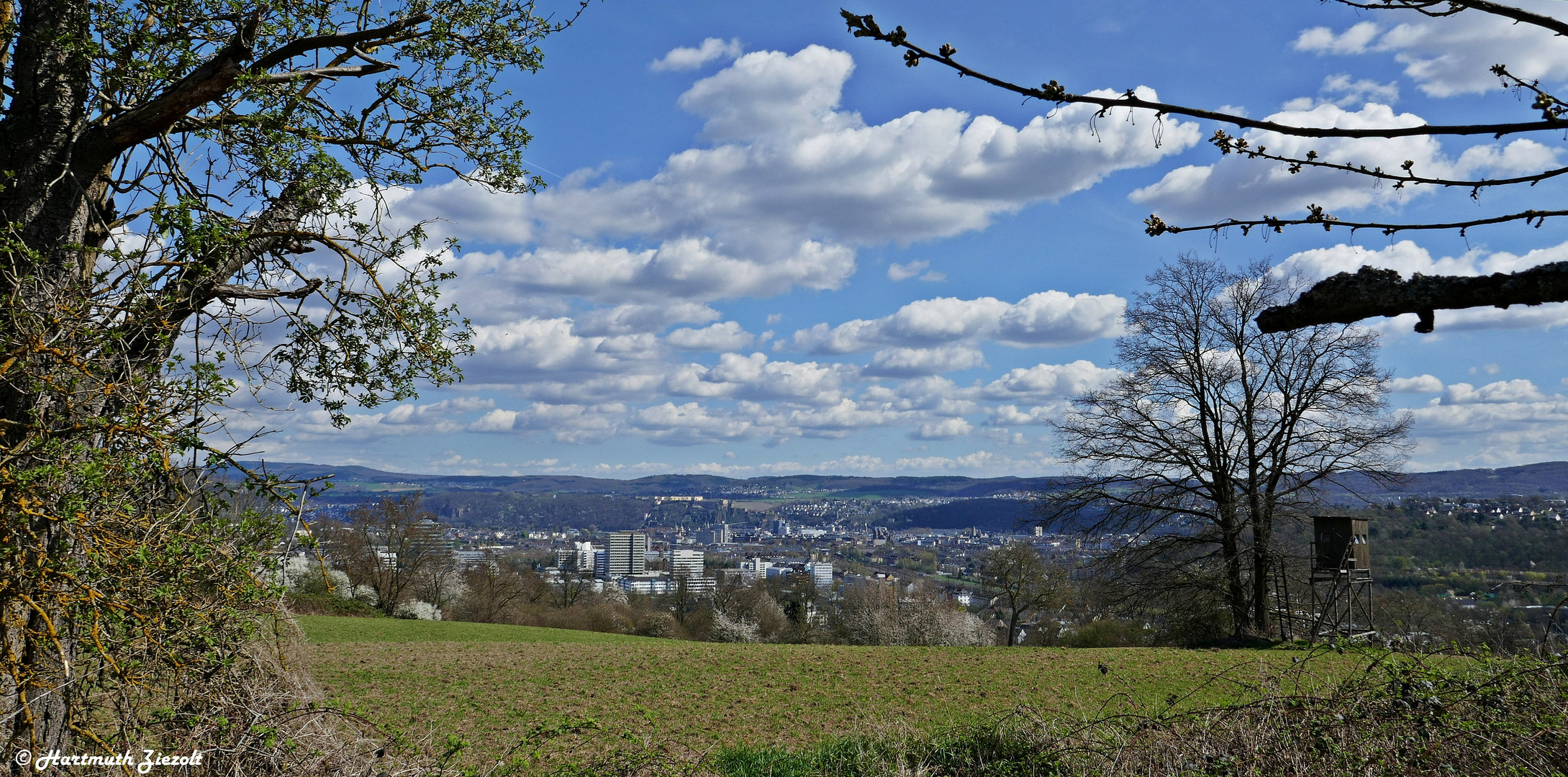 170330 Blick auf Koblenz von Gülser Höhe (gut) (signiert)