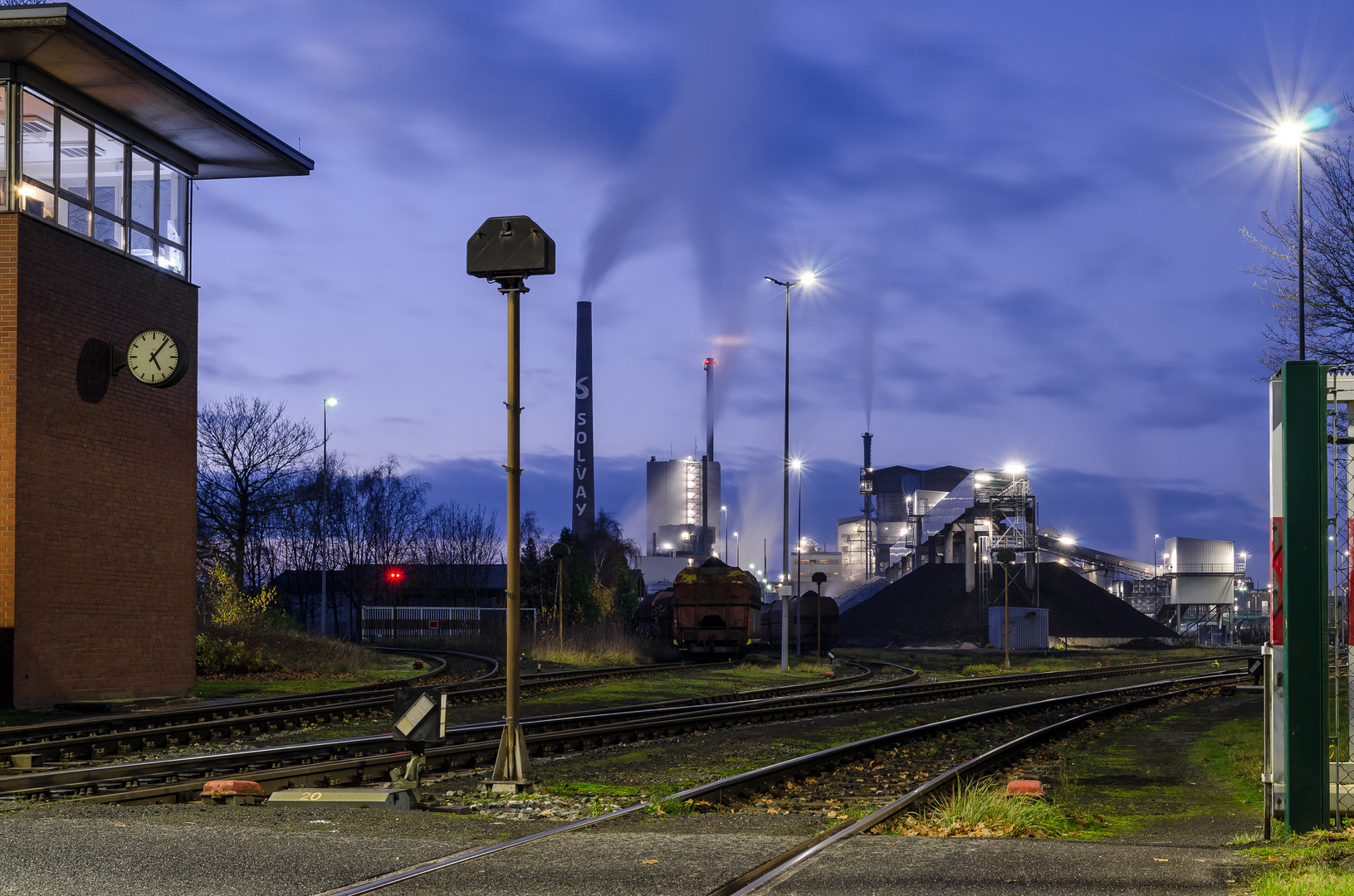 17.07 Uhr, die Produktion läuft auf Hochtouren