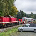 17.09.17 204 311 mit Drogenaufklärungszug bei Schönberg- Grenze 