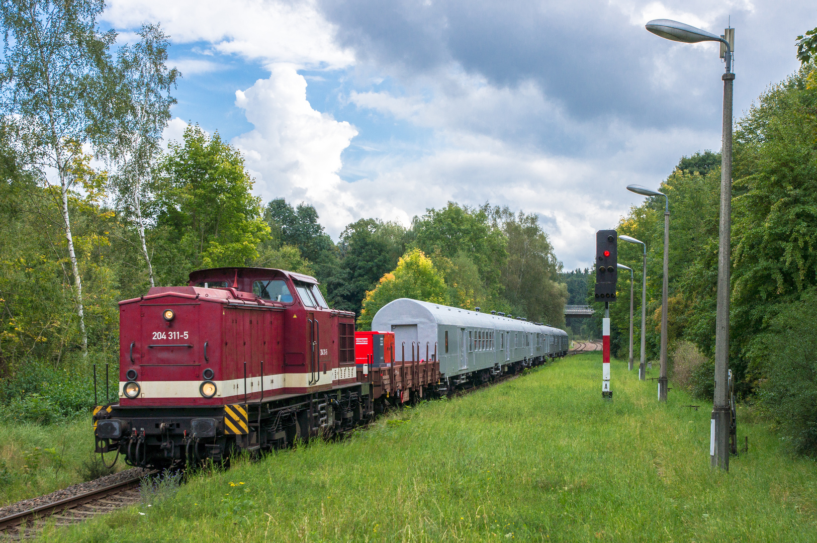 17.09.17 204 311 mit Drogenaufklärungszug in Pirk bei Weischlitz 