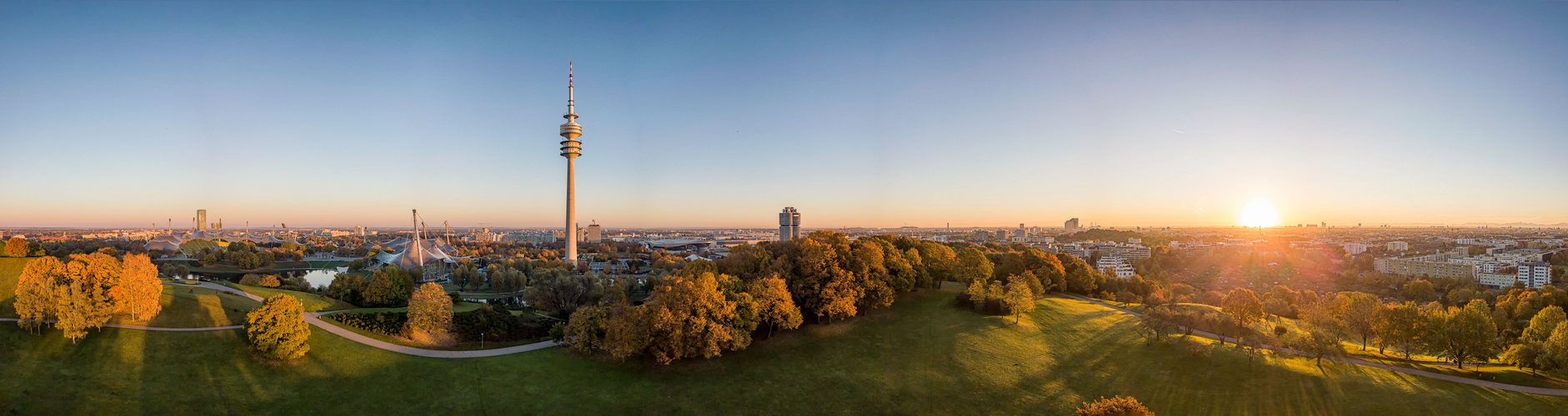 171017_Olympiapark_am_Morgen_Pano-