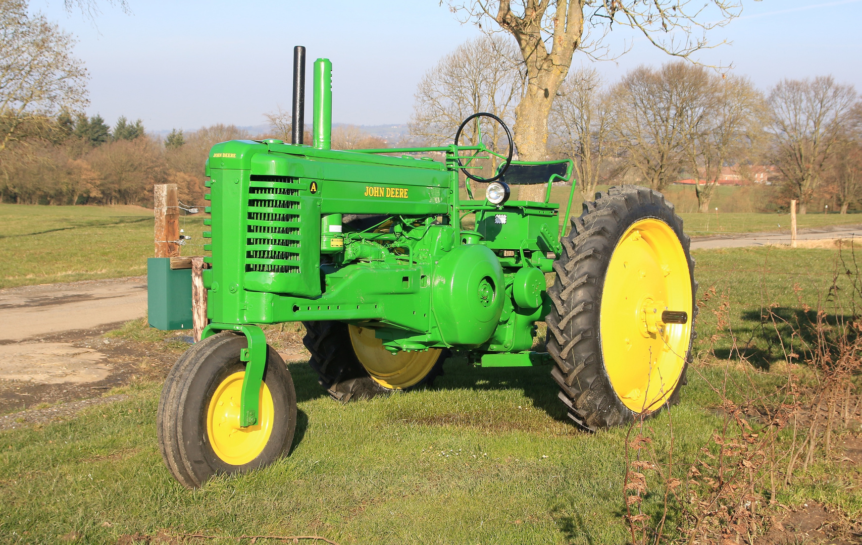 17129 John Deere Modell BN – einzelnes Vorderrad (B narrow) ab 1938