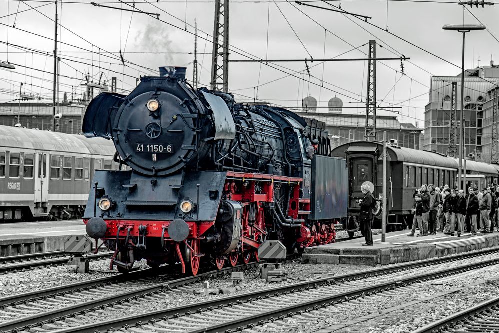 175 Jahre Bahnstrecke  M nchen  Augsburg 2 Foto Bild 