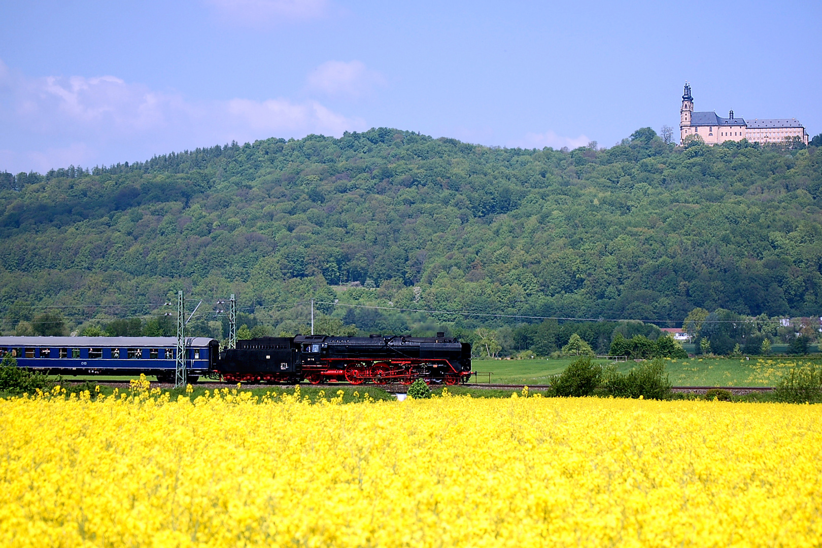 "175 Jahre Eisenbahn" 01 118 am 22.05.10 unterwegs