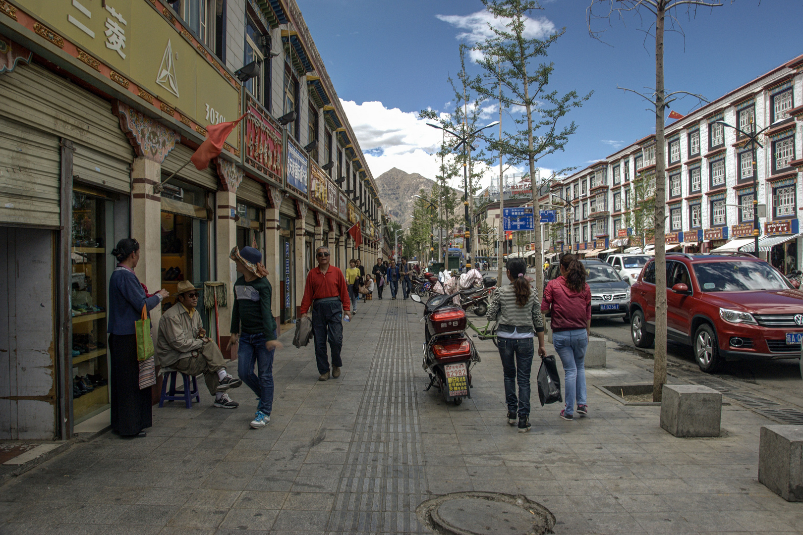 179 - Lhasa (Tibet) - Niangre Road