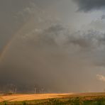 18 Uhr 45 gestern Abend  25.07.2021 vor meiner Haustür, man dachte die Welt geht unter...