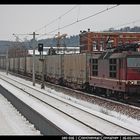 180 016 serviert vorm Continental-Container