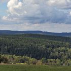 180 Grad Osterzgebirge mit dem Blick nach Westen gestern  von Fürstenwalde aus...