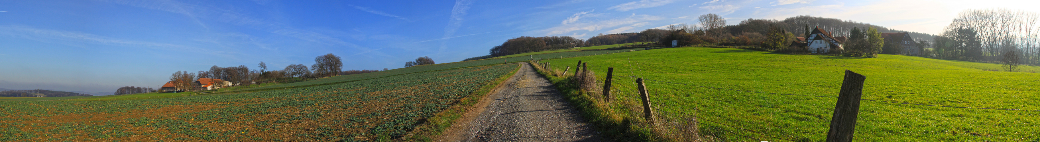 180° HDR Panorama mit Blick auf den Rotenberg