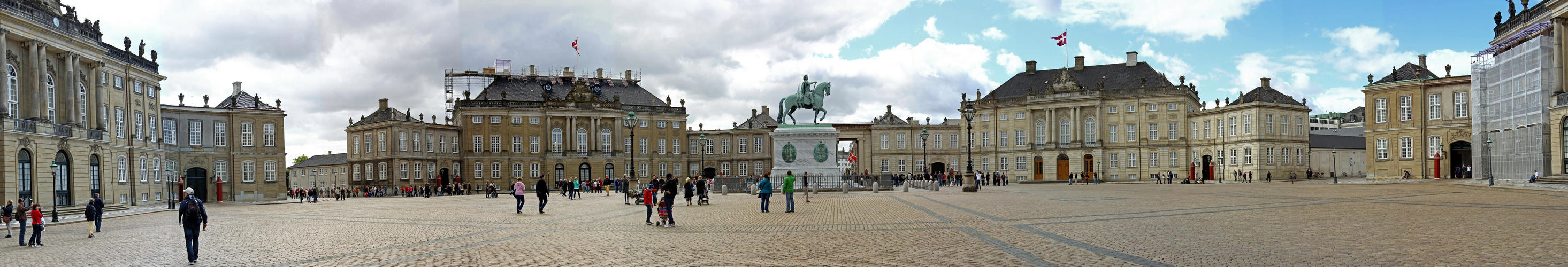 180° Kopenhagen Schlossplatz